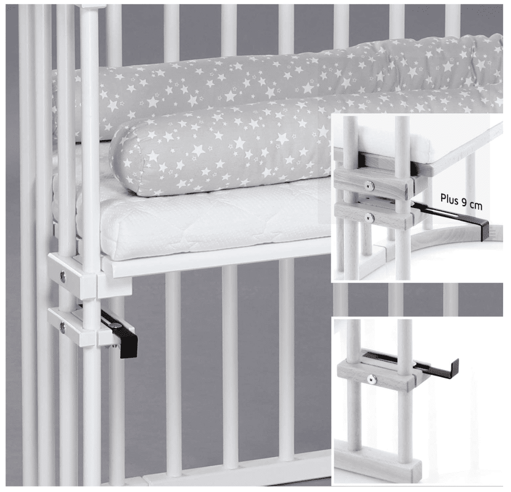 Babybay crochets fixation